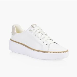 Women's Cole Haan GrandPrø Topspin Sneaker (White Dove)